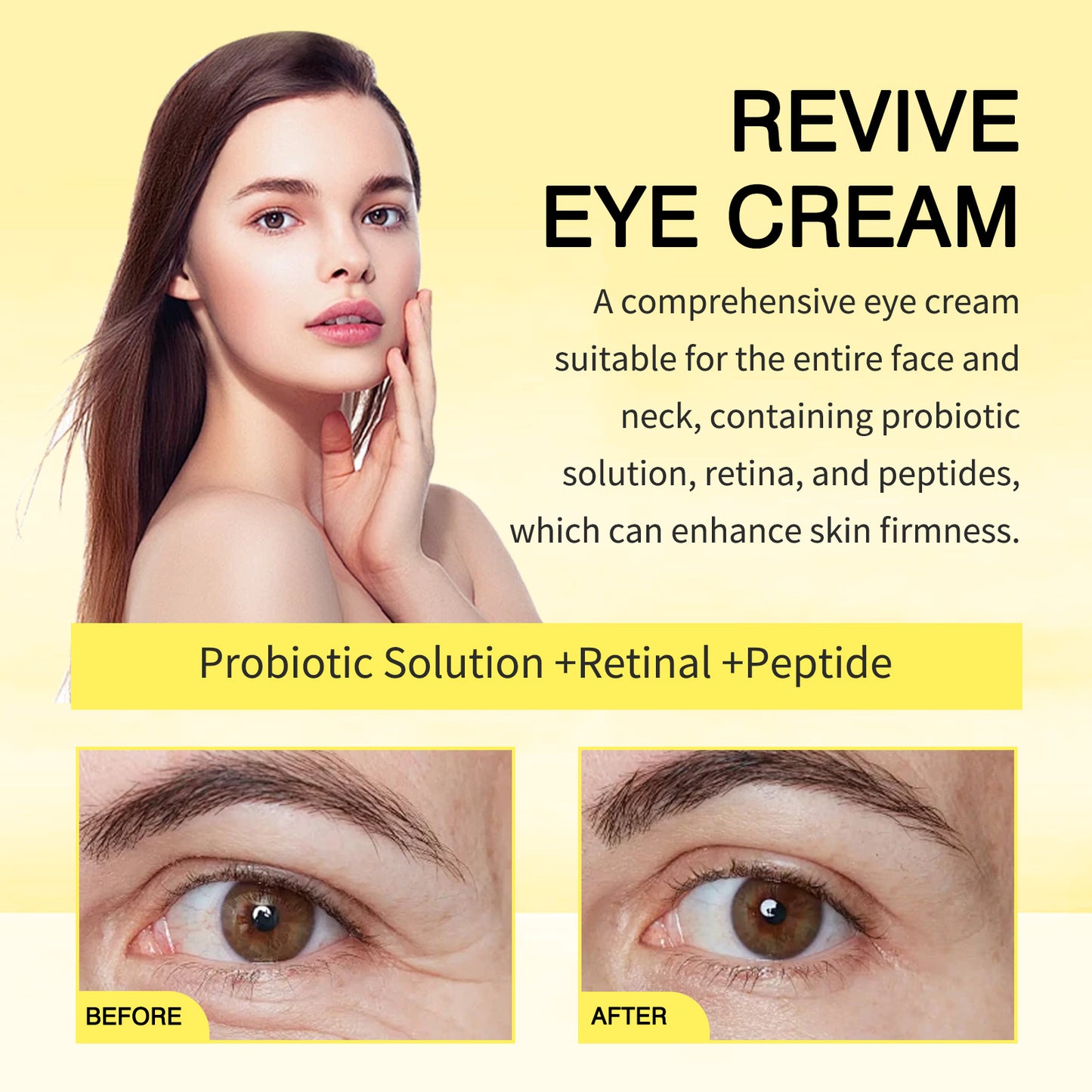 Crème contour des yeux hydratante et hydratante